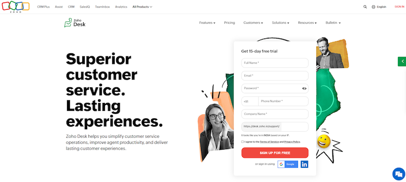 Zoho Desk self-host knowledge base