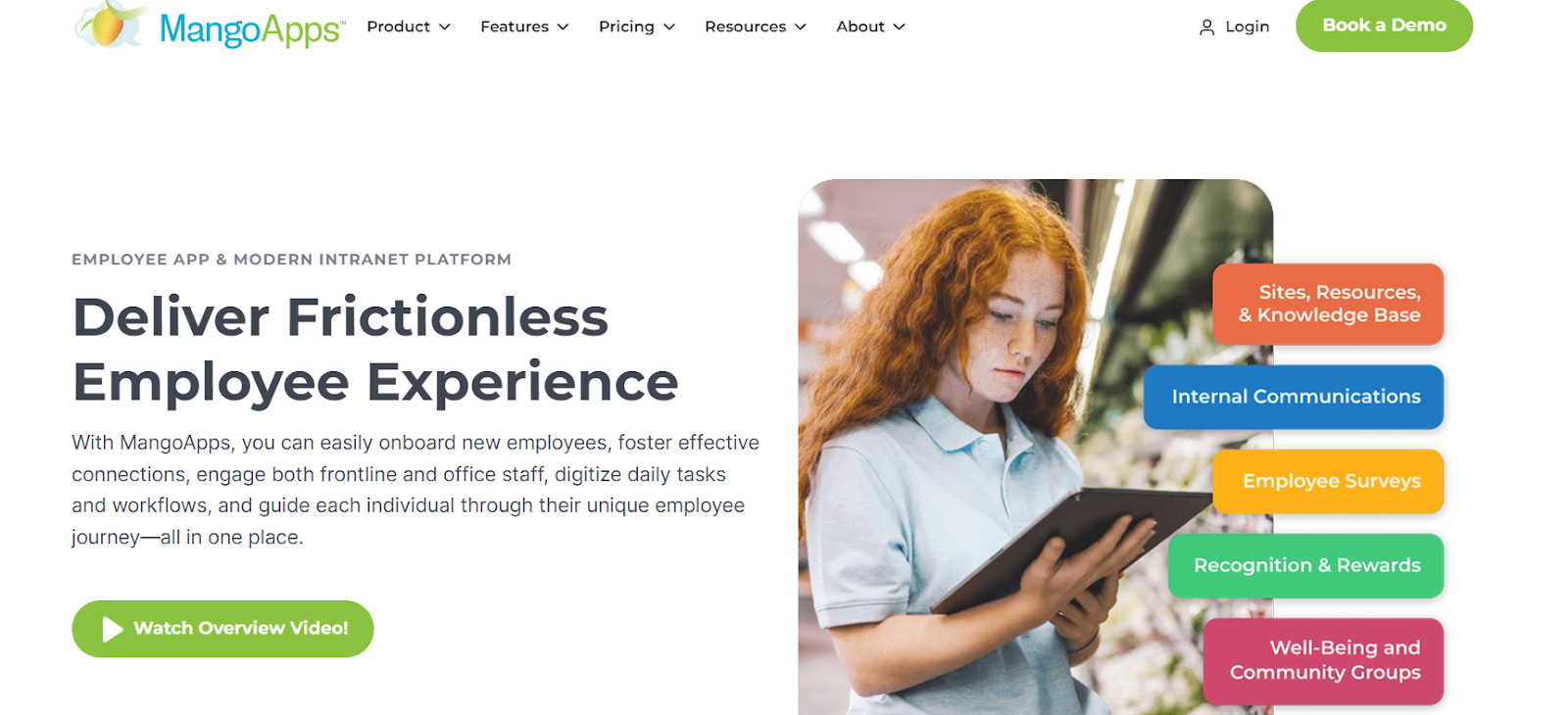 MangoApps intranet and personal knowledge base