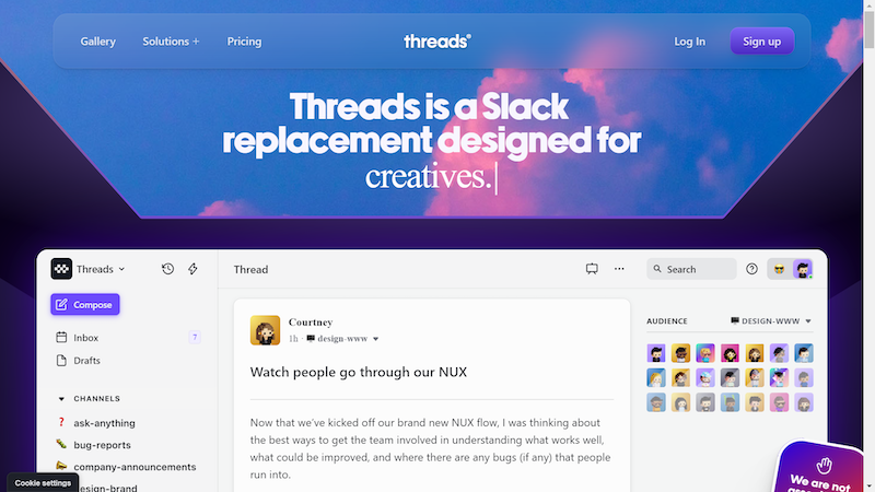 Threads - knowledge sharing tools