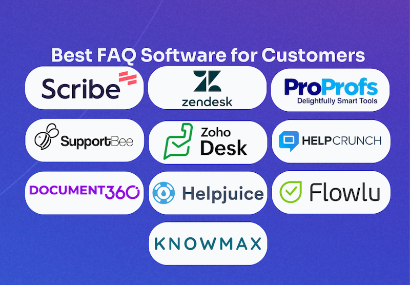 15 Best FAQ Software for Your Customers [2024]
