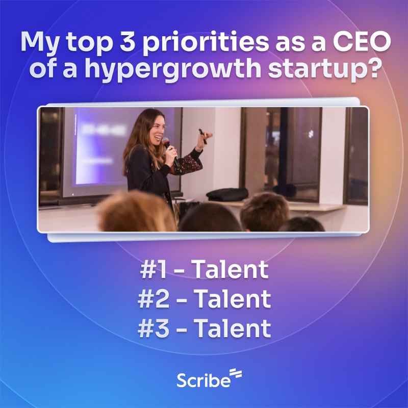Why Talent is My #1, #2, and #3 Priority as CEO
